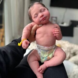 Fanny full body silicone reborn baby doll